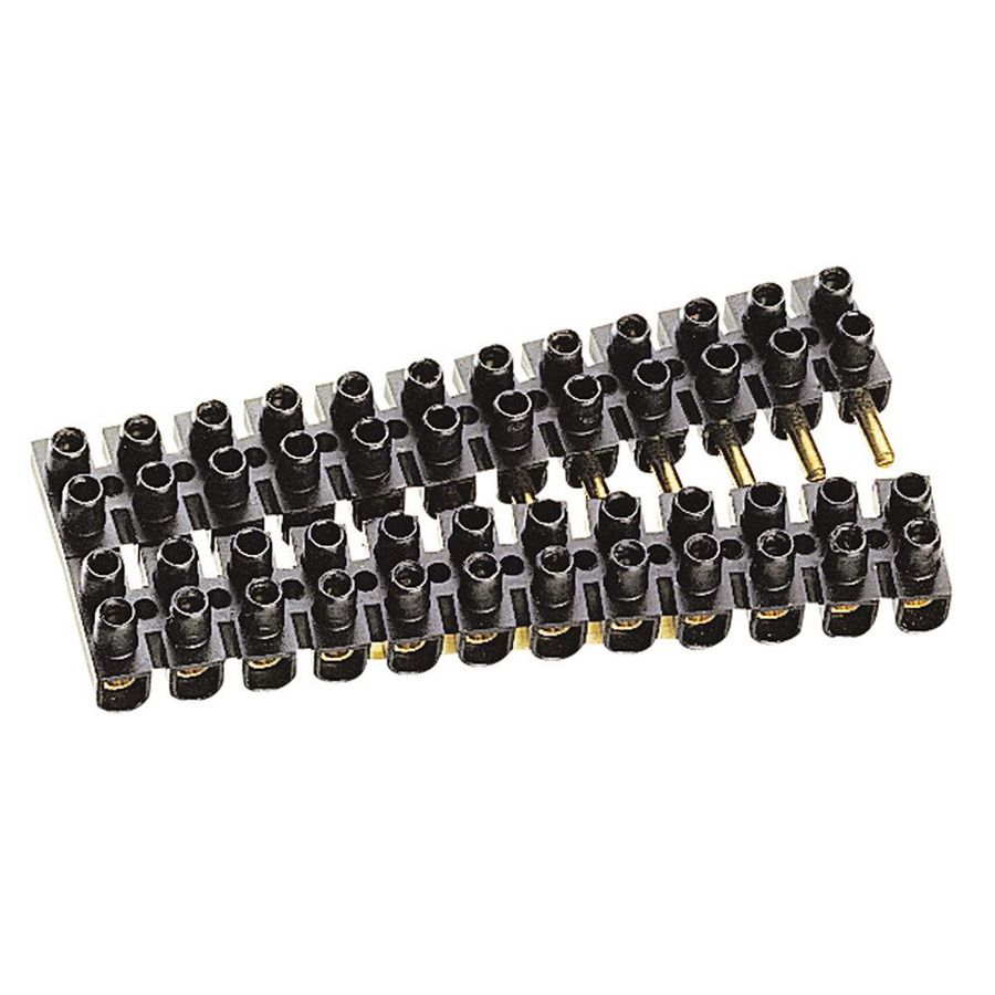 Kroonklemstrook 6mm stekkerbaar VVE=5