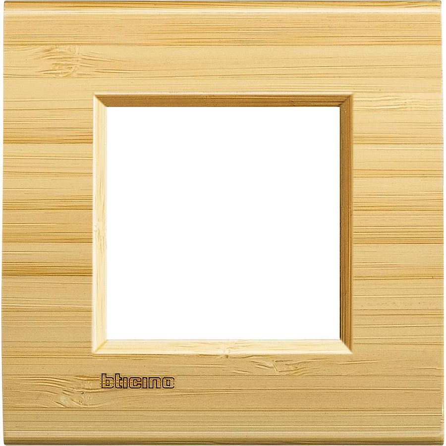 Afdekraam rechthoekig bamboe 2 mod. Livinglight
