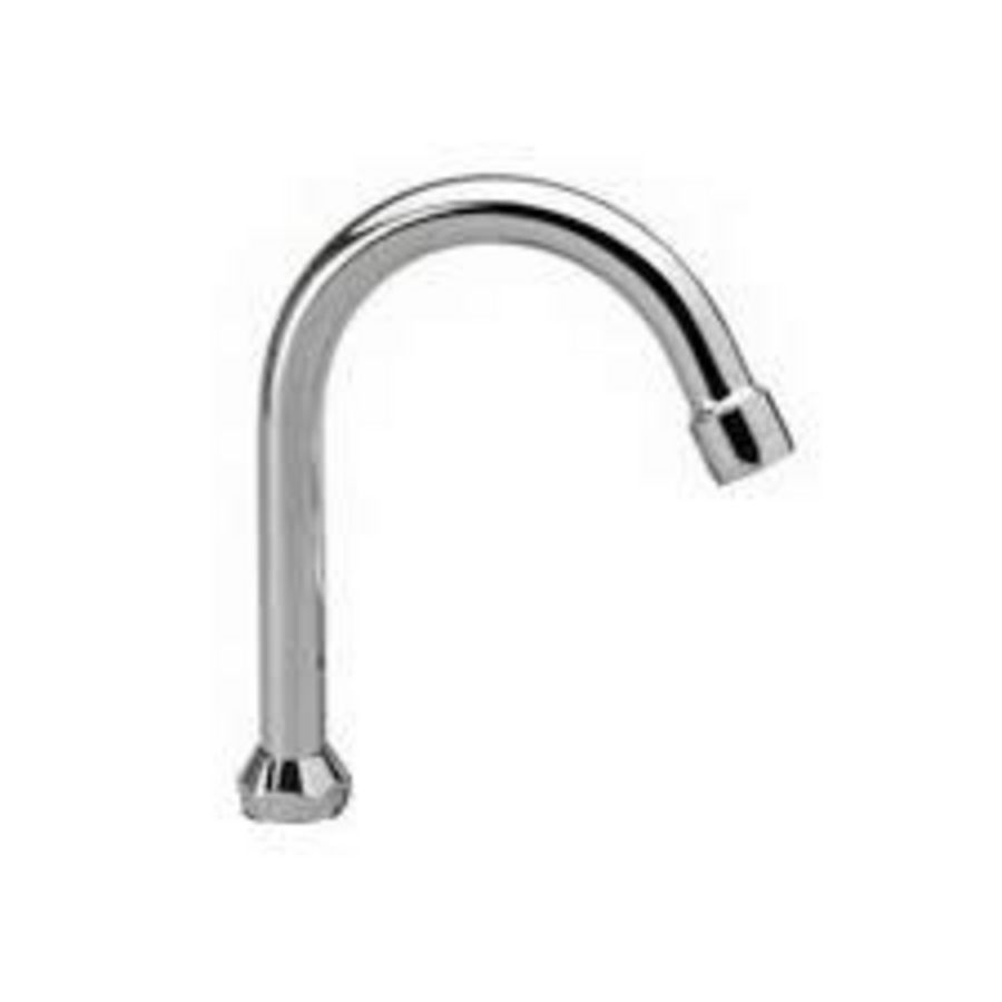 Tubular spout set r120mm chrome