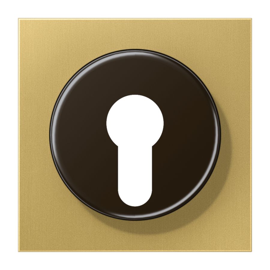 Afdekking sleutelschak. LS messing klass.