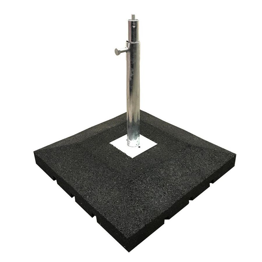 Doos a 2st. Rubberen plaat met opstand 330x330mm