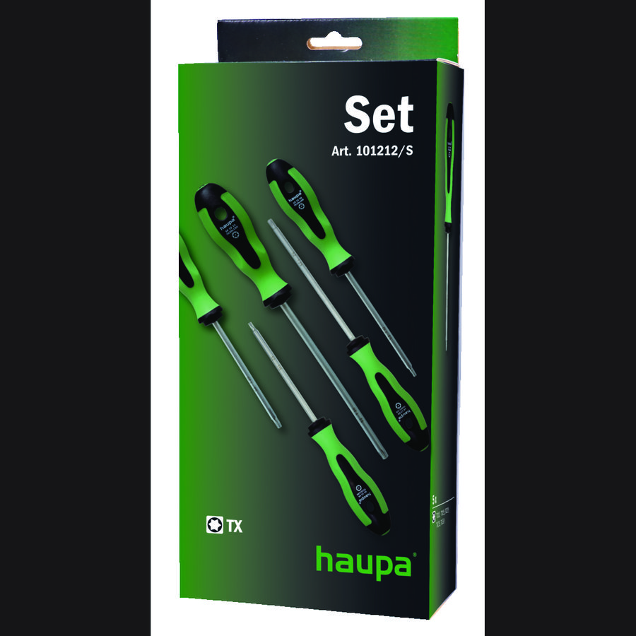 Schroevendraaierset tork gat S-Tx 10t/m30 8 delig 2C greep