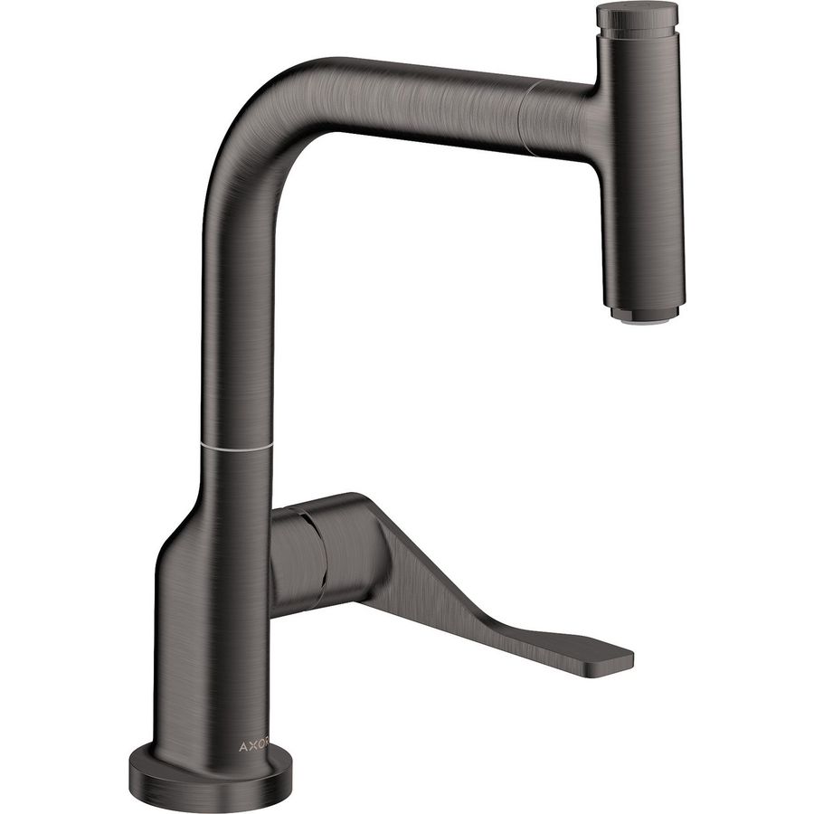 AXOR Citterio Select 1-hendel keukenmengkraan Brushed Black Chrome 39861340