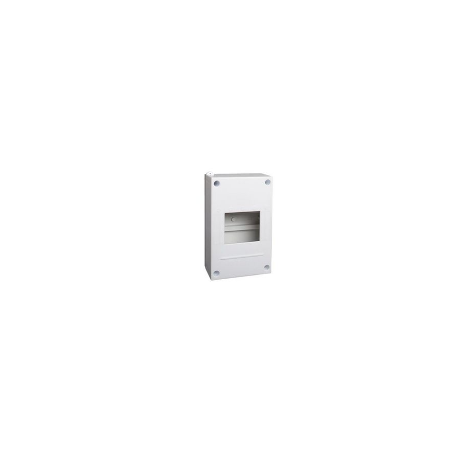 Installatiekast plastic zonder deur opbouw IP30 1 rij 3 modulen