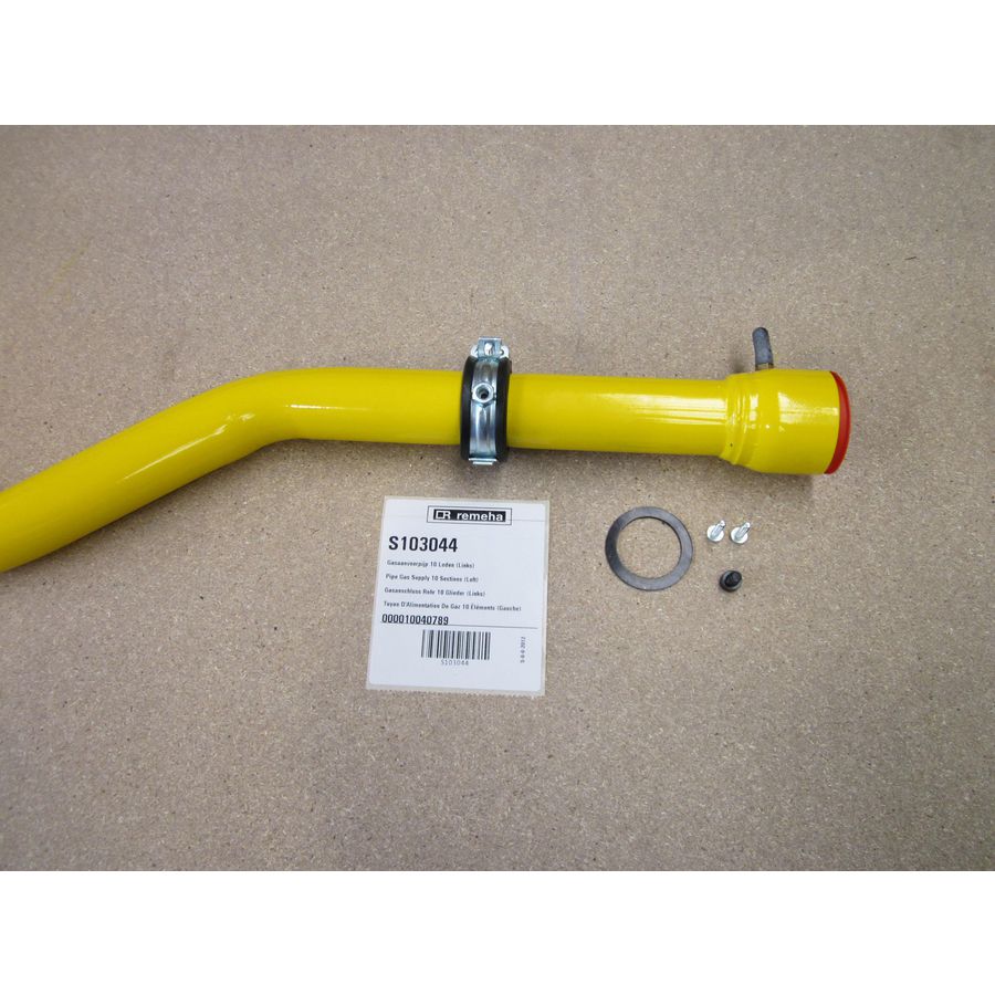 Gasaanvoerpijp 10 leden (links) S103044