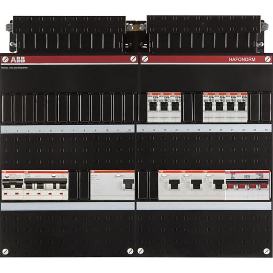 Groepenkast 3-fase 1 40A 4P ALS 63A 4P 30mA 1SPF006972F0051