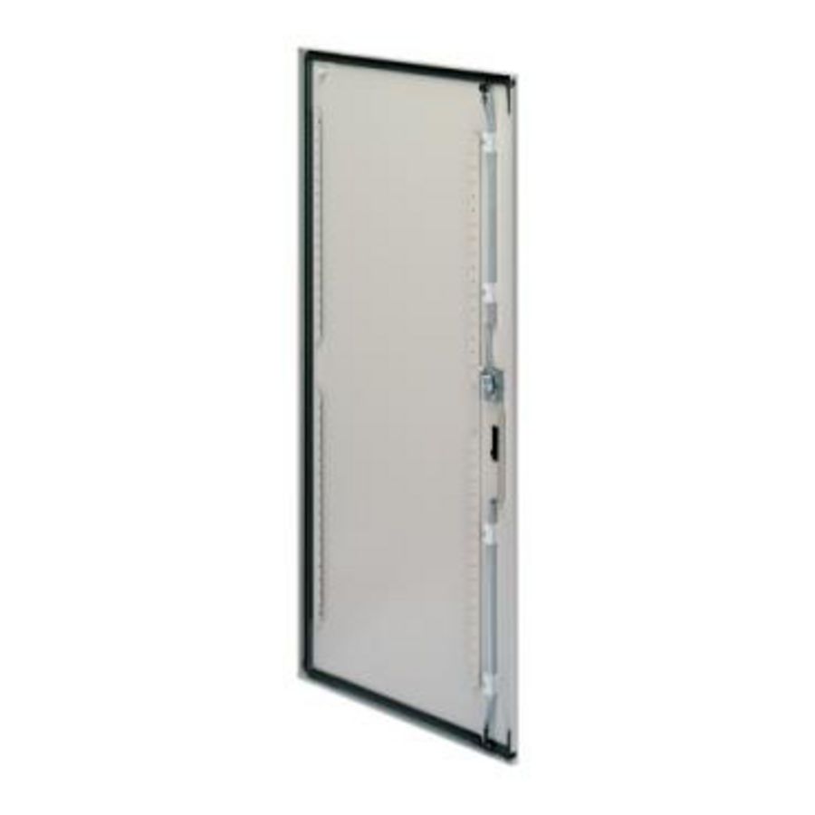 Volle deur met slot 1000x600mm RAL7035 Spacial CRNG