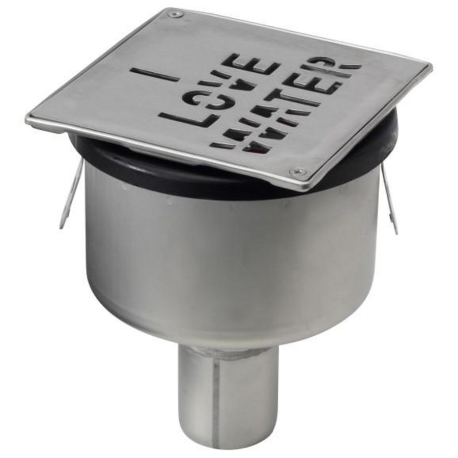 RVS304 Blucher vloerp tegelvl 145x145mm 50mm verstel rst NY