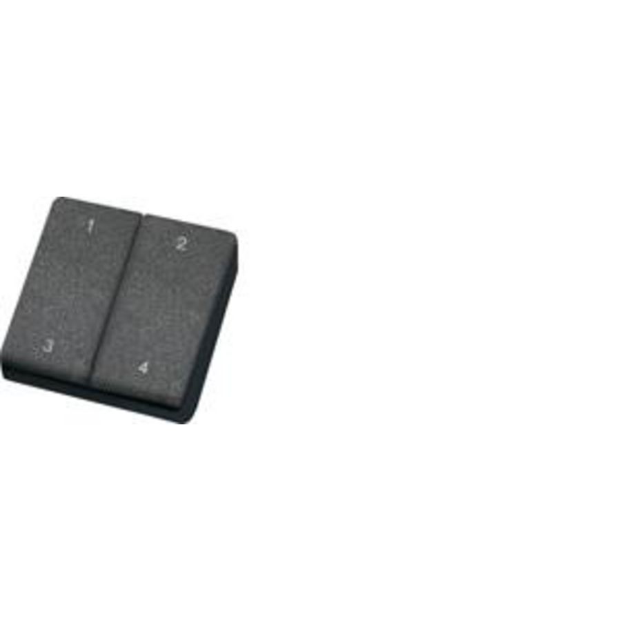 Batterijl. 4-kanaals mini afstandsbed. voor Sleutel.,