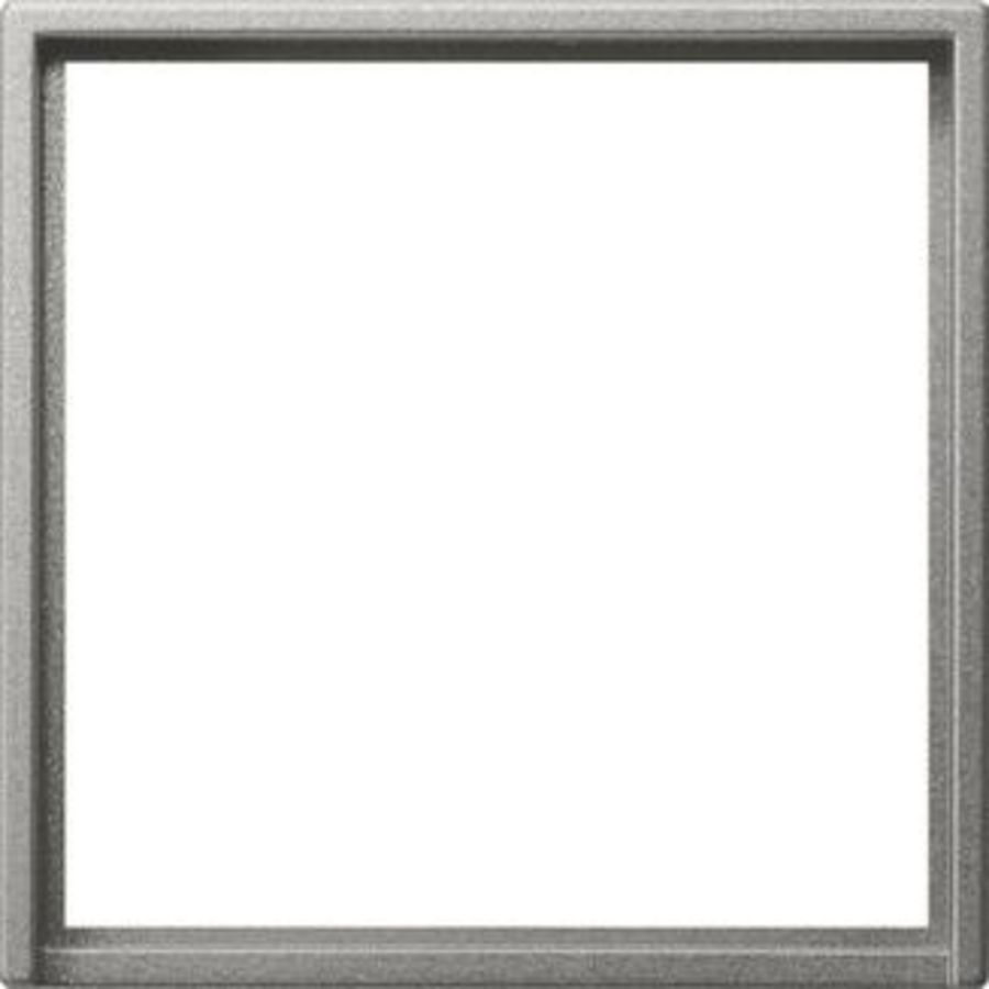 Adapterraam vierkant 50x50mm System 55 edelstaal(gel.)