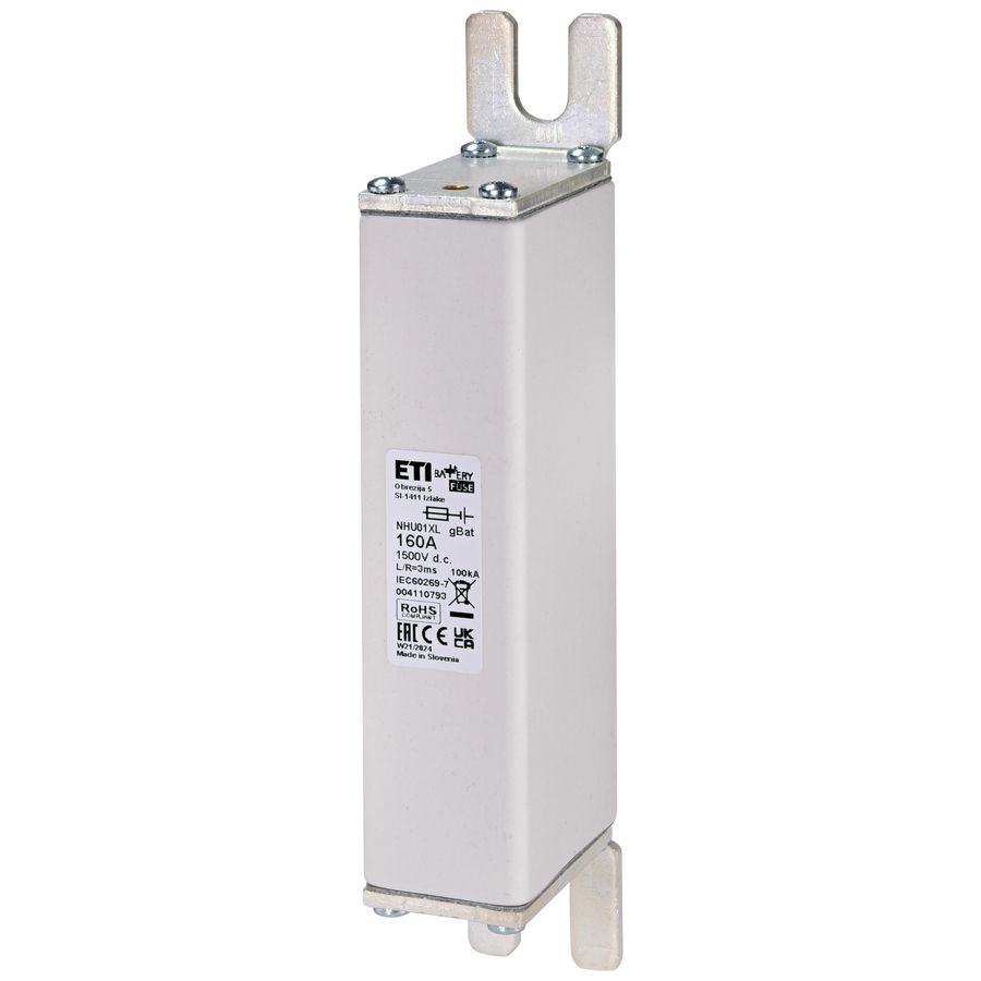 Zekering NHU01XL gBat 160A/1500V DC 4110793 VVE=3