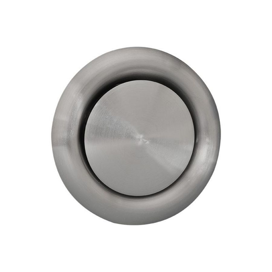 RVS afzuigventiel Ø125mm