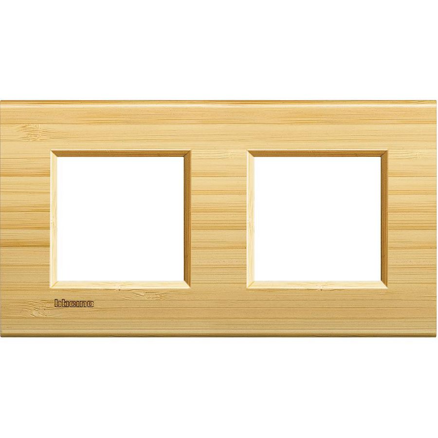 Afdekraam rechthoekig bamboe 2x2 mod. Livinglight