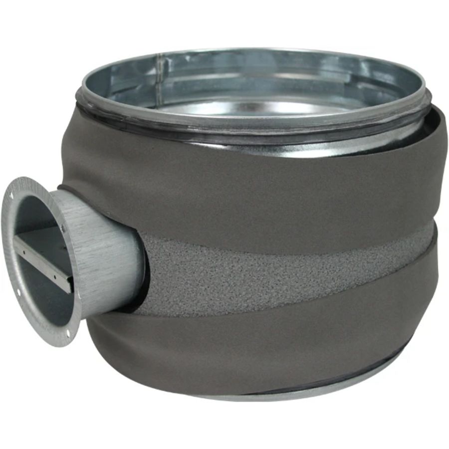Handbediende regelklep 250mm geisoleerd 13mm Thermoduct
