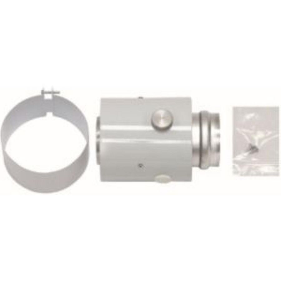 Verlengbuis Concentrisch 0,2M 60/100mm alu