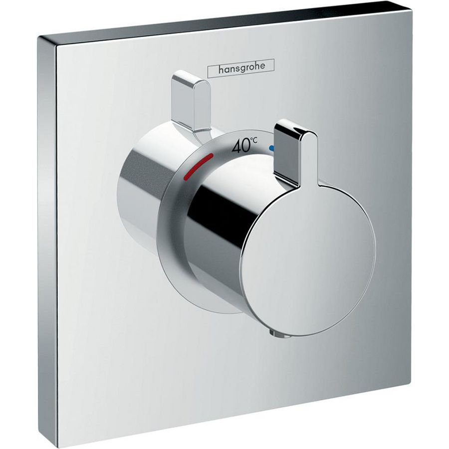 Afbouwdeel HG ShowerSelect HighFlow thermostaat mat zwart