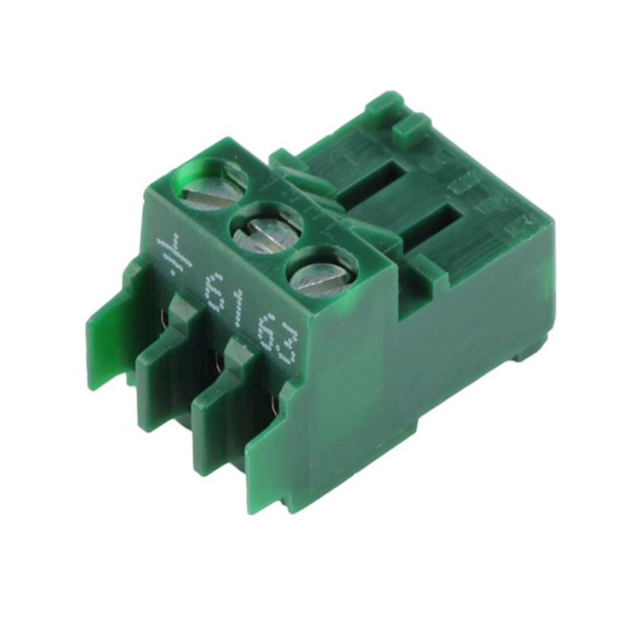 Afsluitklem 3-polig ph groen