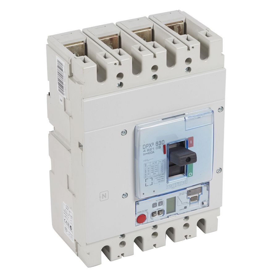 Vermogensschakelaar 630 S2 + meten 4P 400A 36kA 400V DPX3