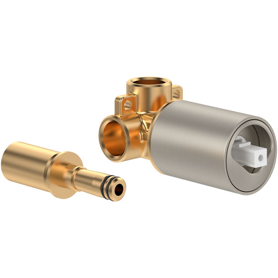Universele inbunit inbkr Loop & Friends Brushed Nickel Matt