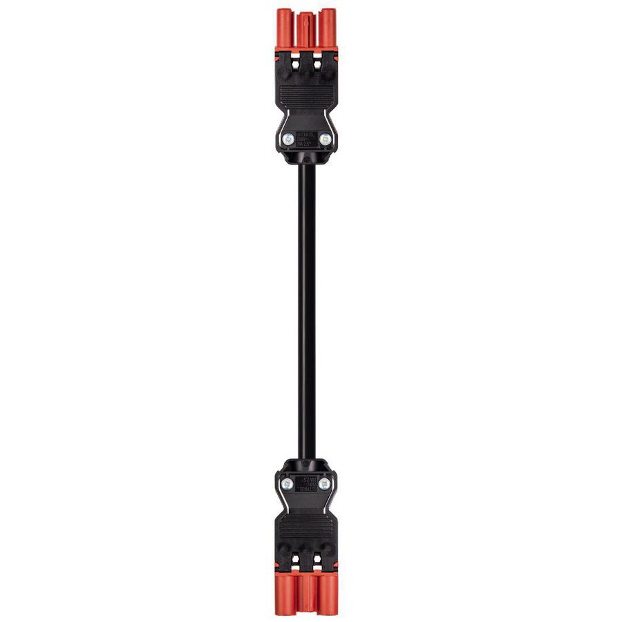Koppelsnoer GST18I3 1,5mm² 0,5M PVC ECA grijs VVE=100