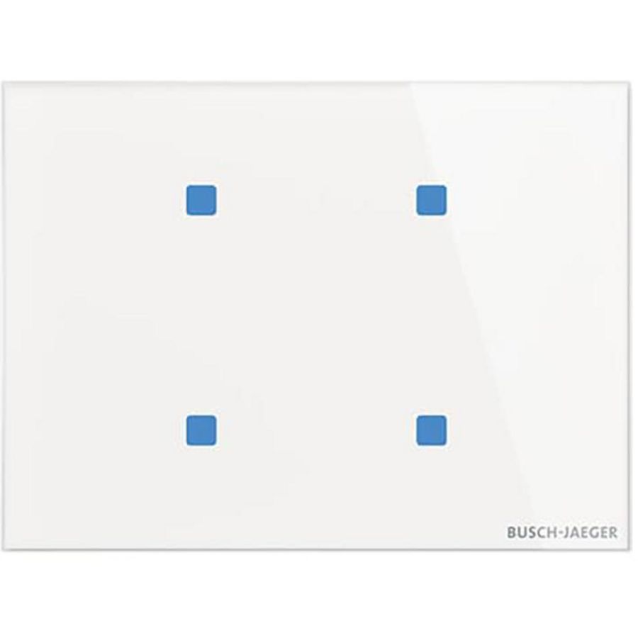 Glasstouch sensor KNX Tacteo 4 voudig (TB/U4.8.11-CG)