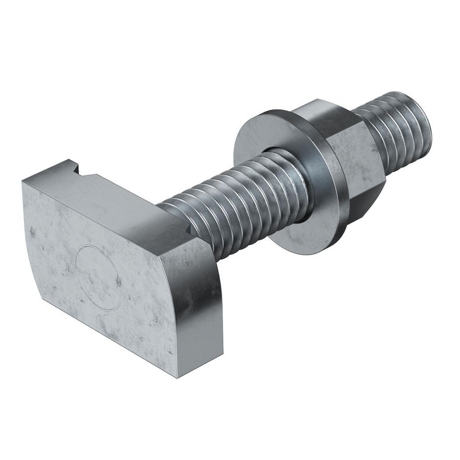 Hamerkopbout profielrail MS4121/4141 M12x60mm VVE=25