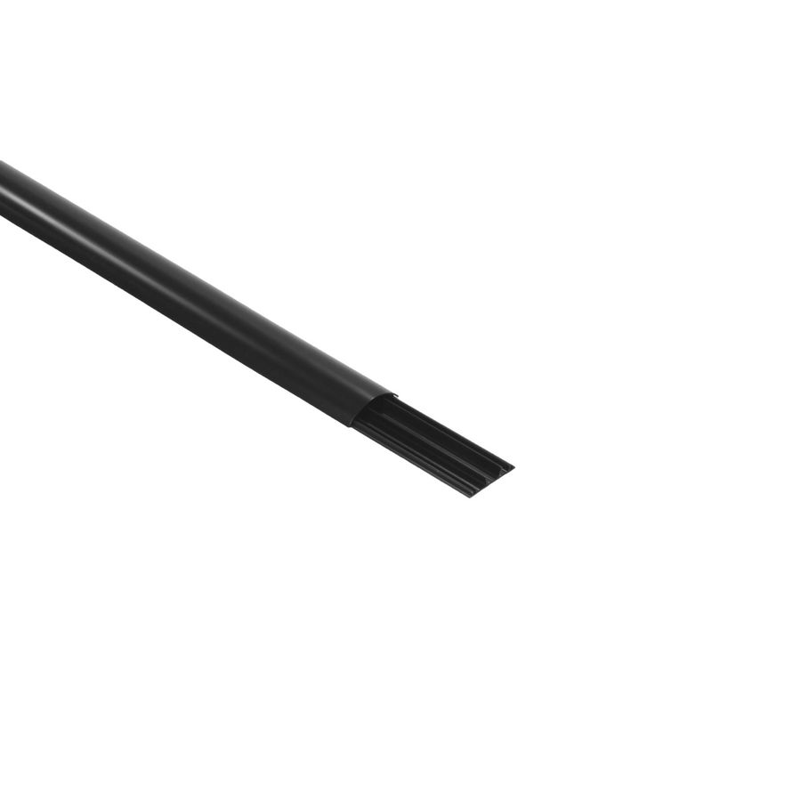 Vloerlijst 75x18 zwart L2