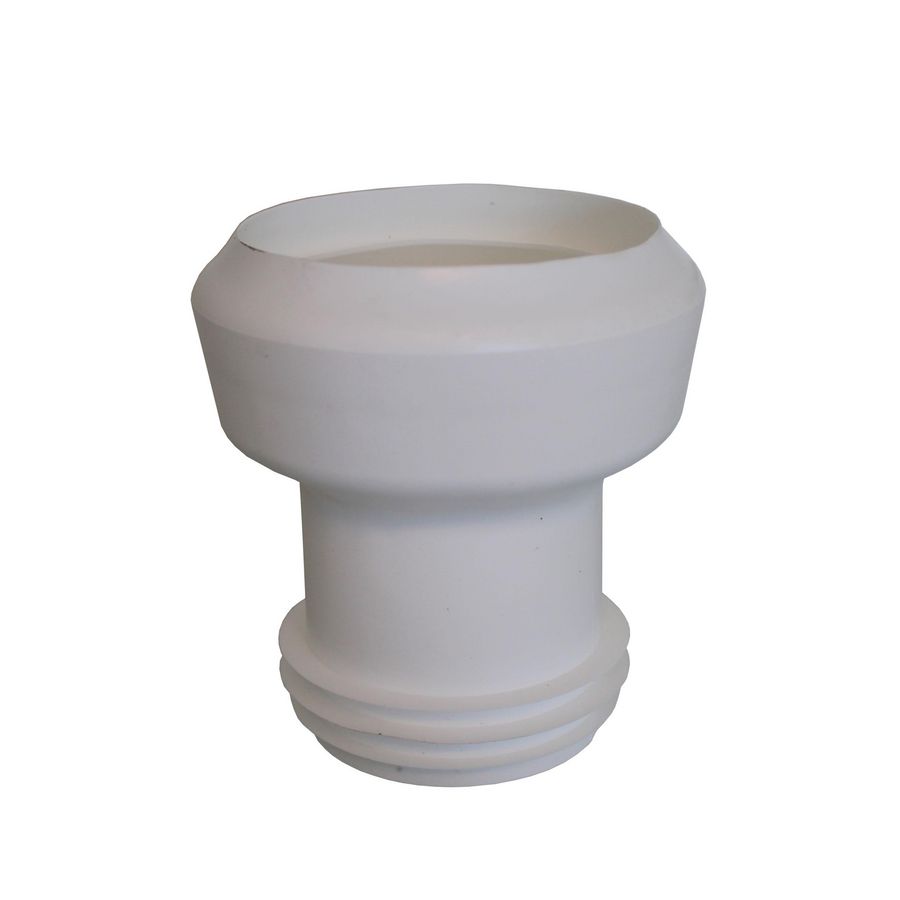 WC-Afvoermanchet recht lang 90 Wit 135mm hoog VVE=45