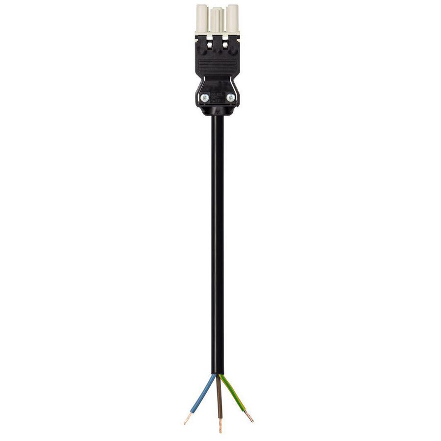 Aansluitsnoer GST18I3 female 1,5mm² 100cm B2CA grijs VVE=50