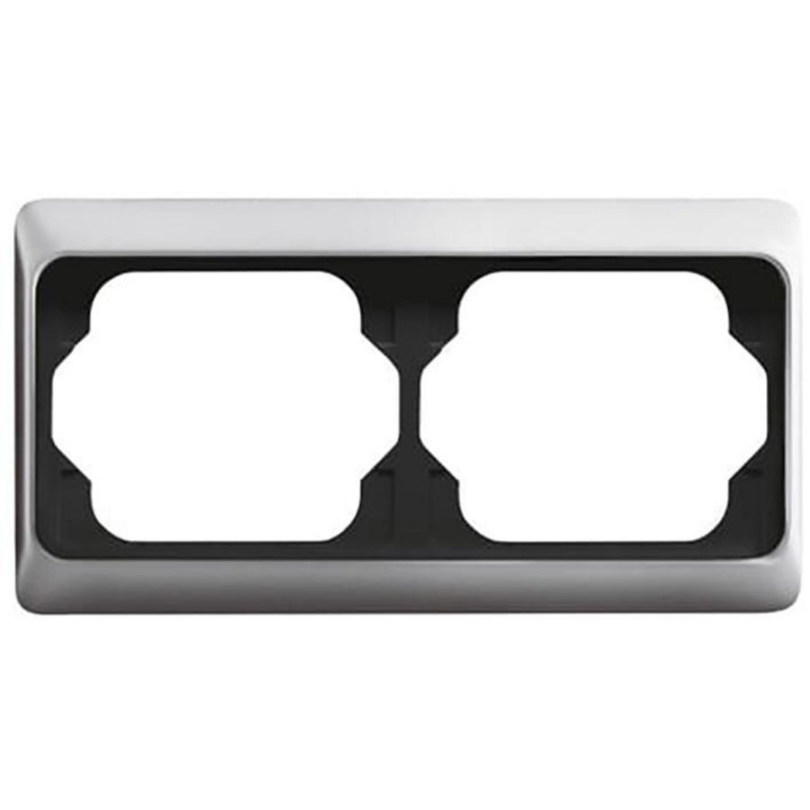 Afdekraam hoekig 2v hor a-titanium (1722 KA-266)