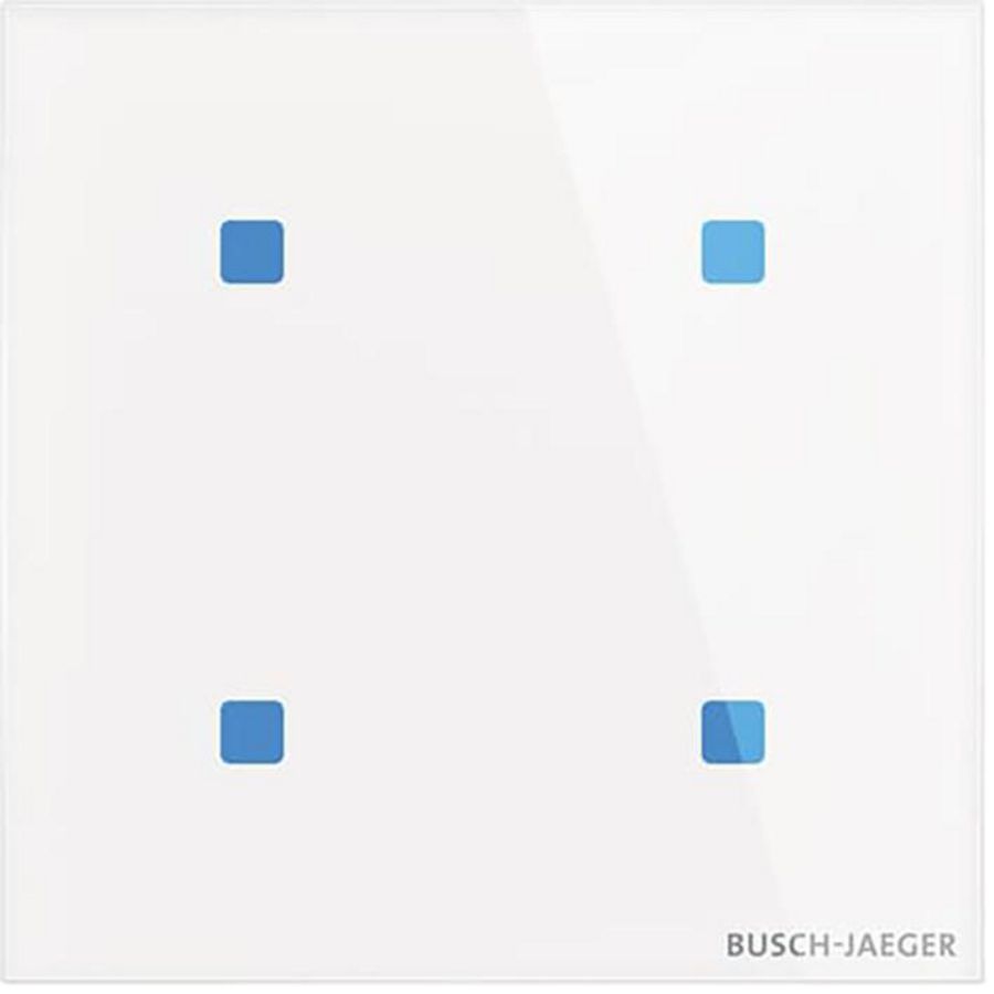 Glasstouch sensor KNX Tacteo 4 voudig (TB/U4.5.11-CG)