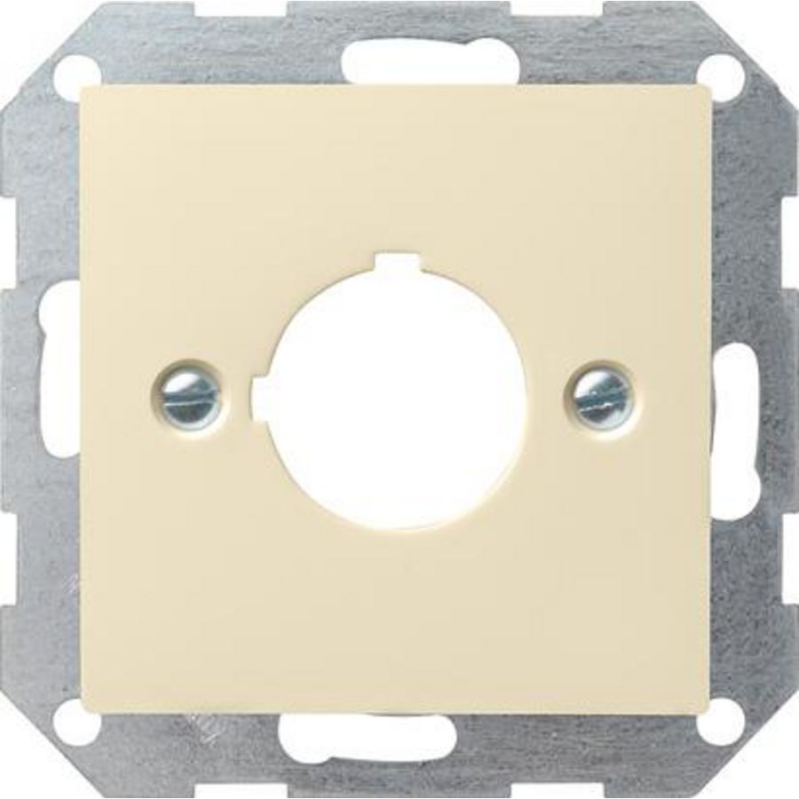 Afdekking draagring apparaten Ø22,5mm System 55 creme wit