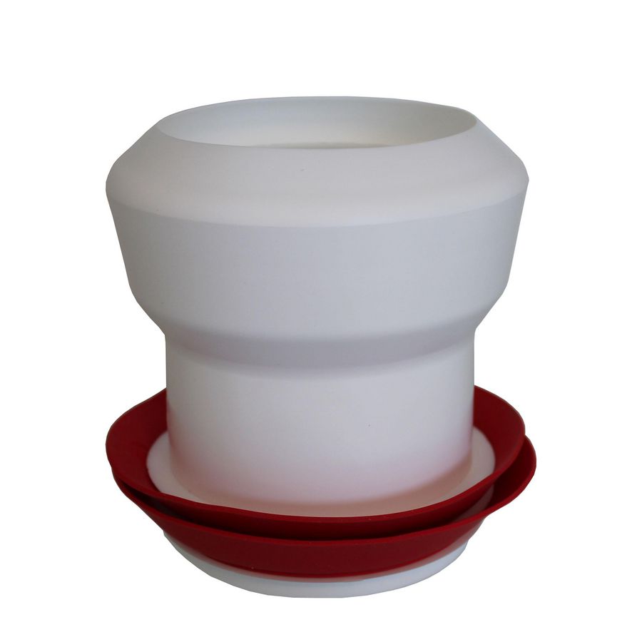 WC-Afvoermanchet recht lang 116 Wit 135mm hoog VVE=45