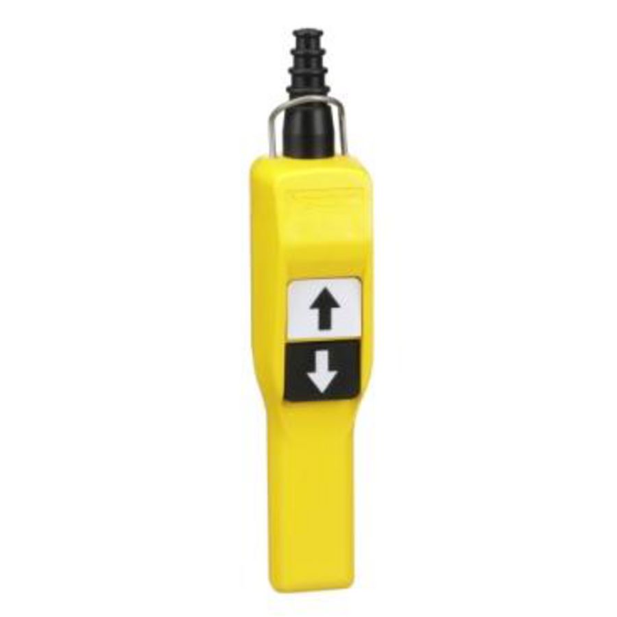 Hangende drukknopkast pistoolgrip 2 knoppen Harmony XAC-A