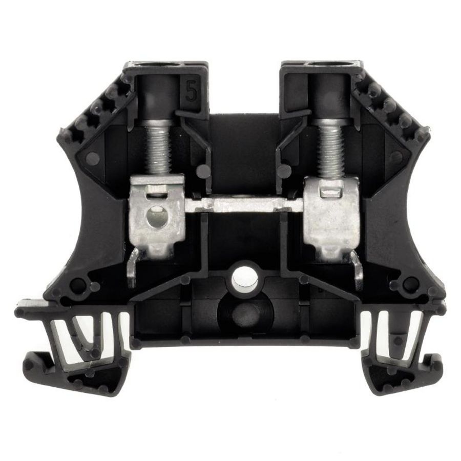 Doorvoerklem zwart 10mm² 57A 10 VVE=50