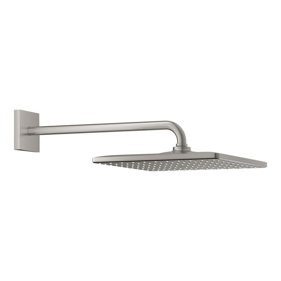 Rainshower 310 hoofddouche vierk mono 9,5l/min. ssteel 26564DC0 supersteel (rvs look)