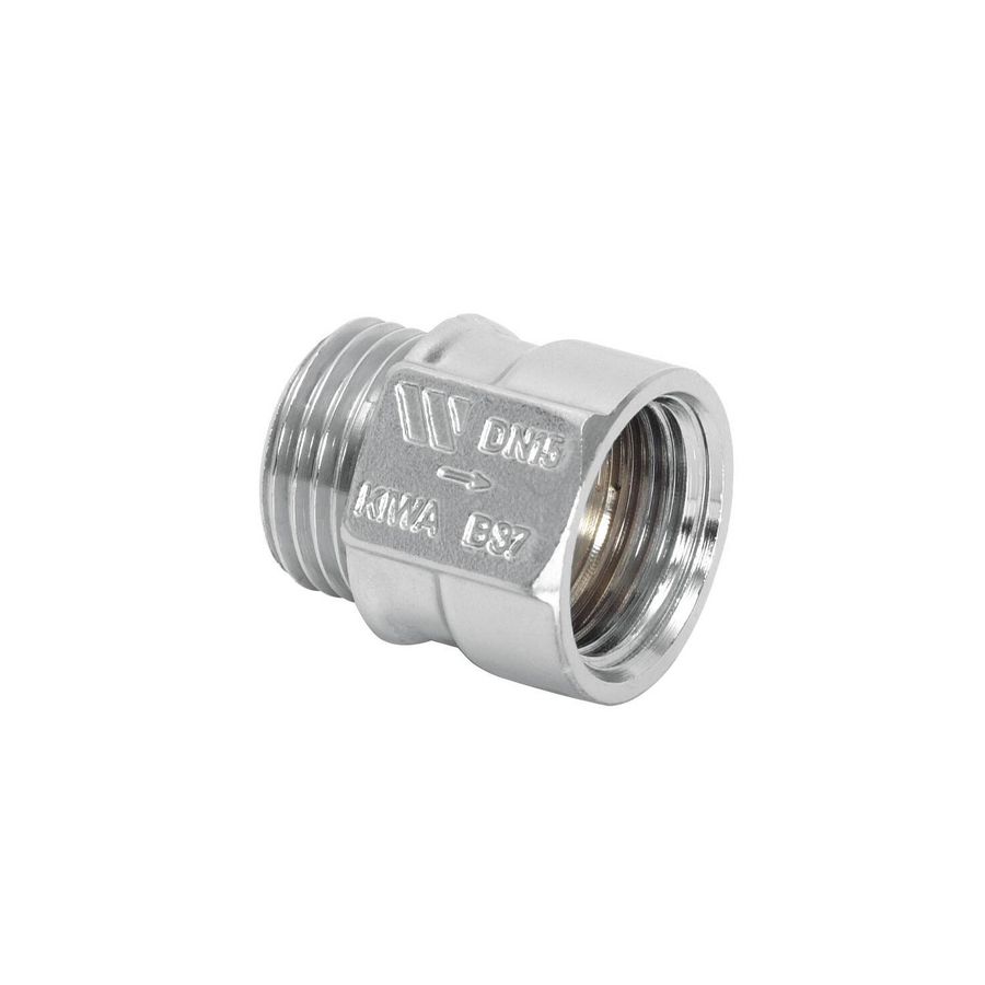 Keerklep EB NN DN10 M/F 3/8 Chroom