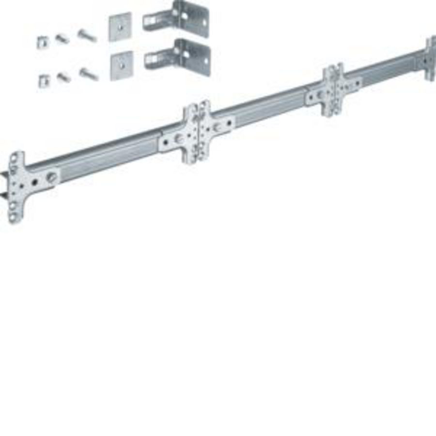 U-profiel horizontaal 3 velden