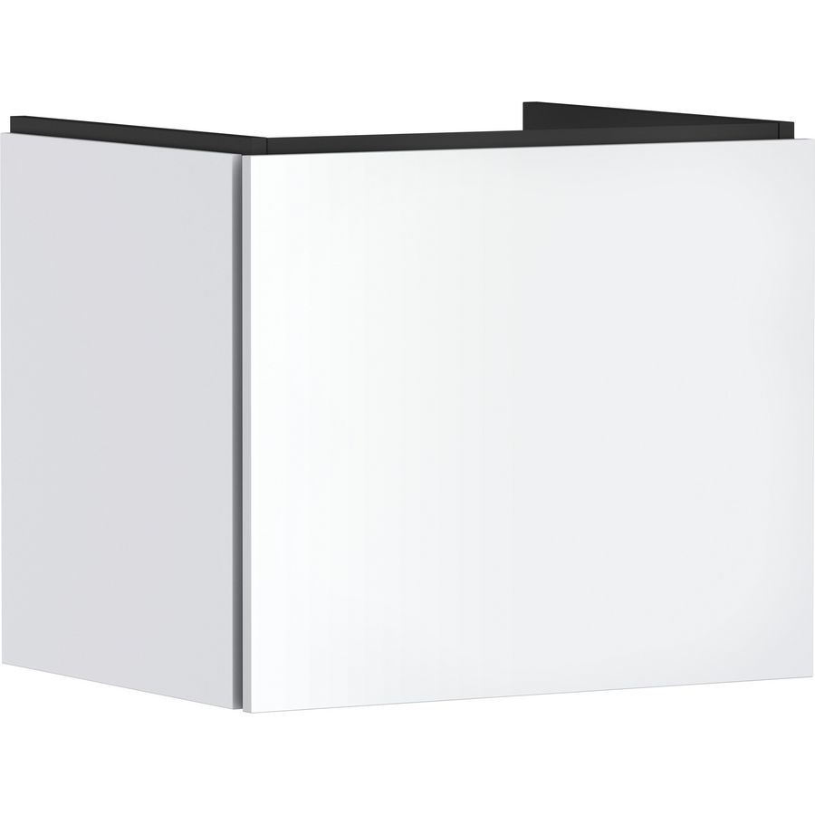 Badmeubel Xilesa E 580/470+1 lade wastafel mat wit