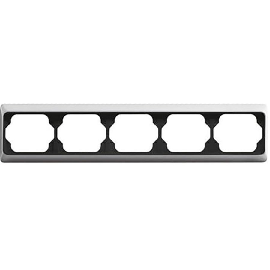 Afdekraam hoekig 5v hor a-titanium (1725 KA-266)