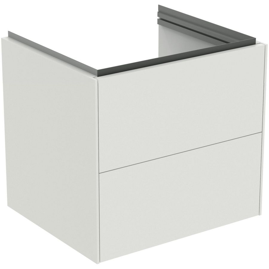 conca wastafelmeubel 600x505x555mm m 2 laden matt white T457