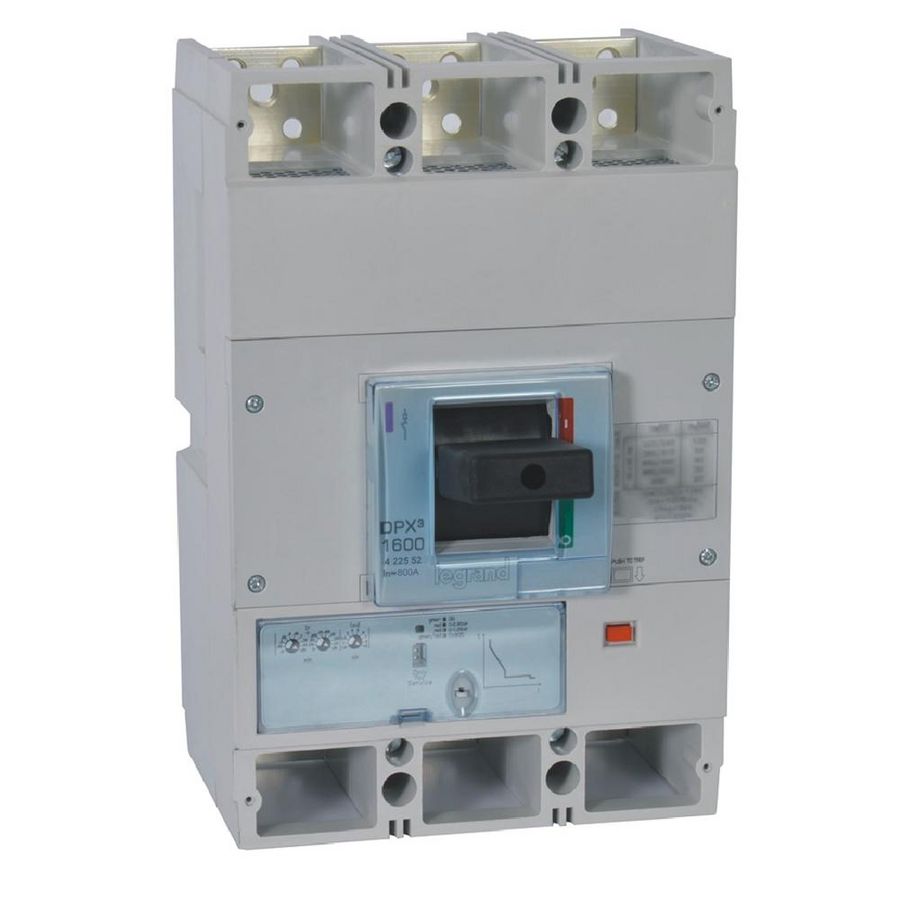 Vermogensschakelaar 1600 ELE S1 800A 3-polig 50kA DPX3