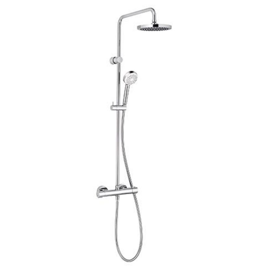 Logo 1s dual shower system basic chroom