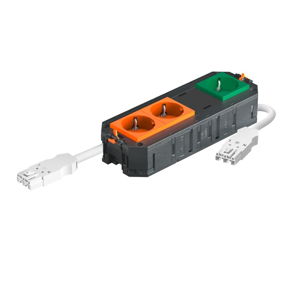 Univers. drager WINSTA VDE 2v. oranje 1v. 208x76x45