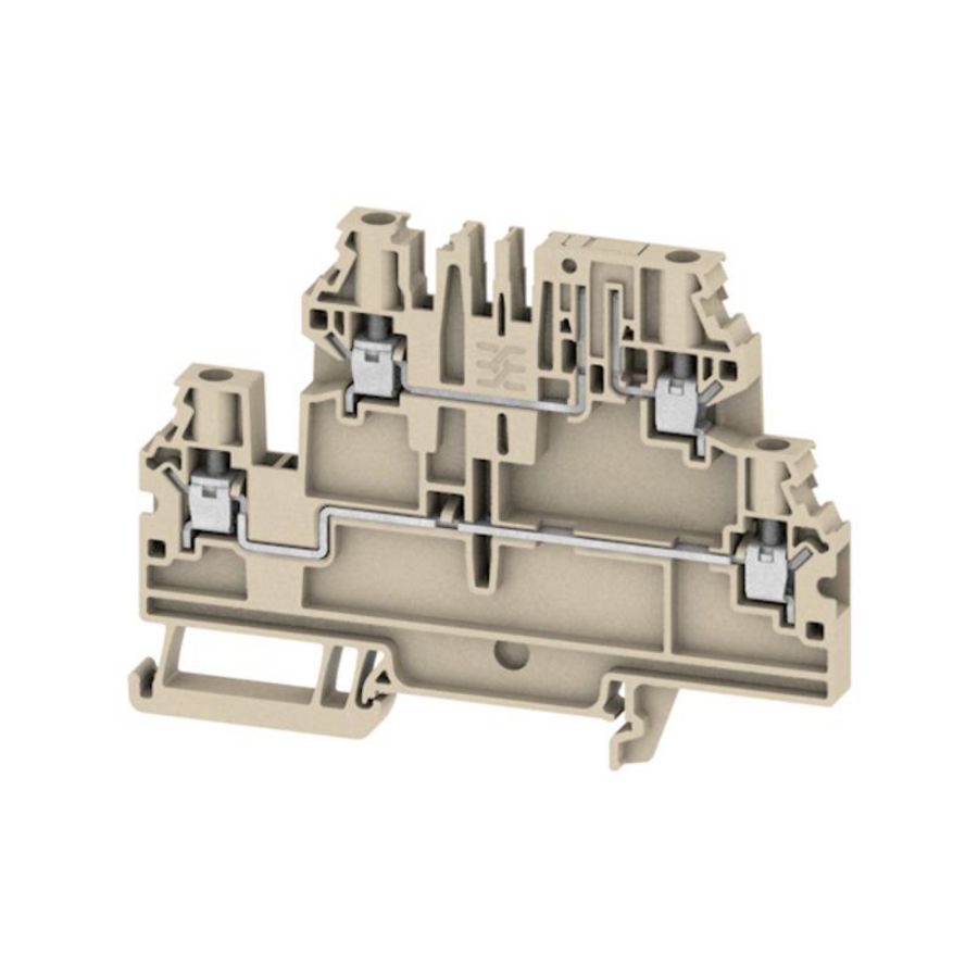 Klemrail d.beige 4mm² 500 3019380000 VVE=50
