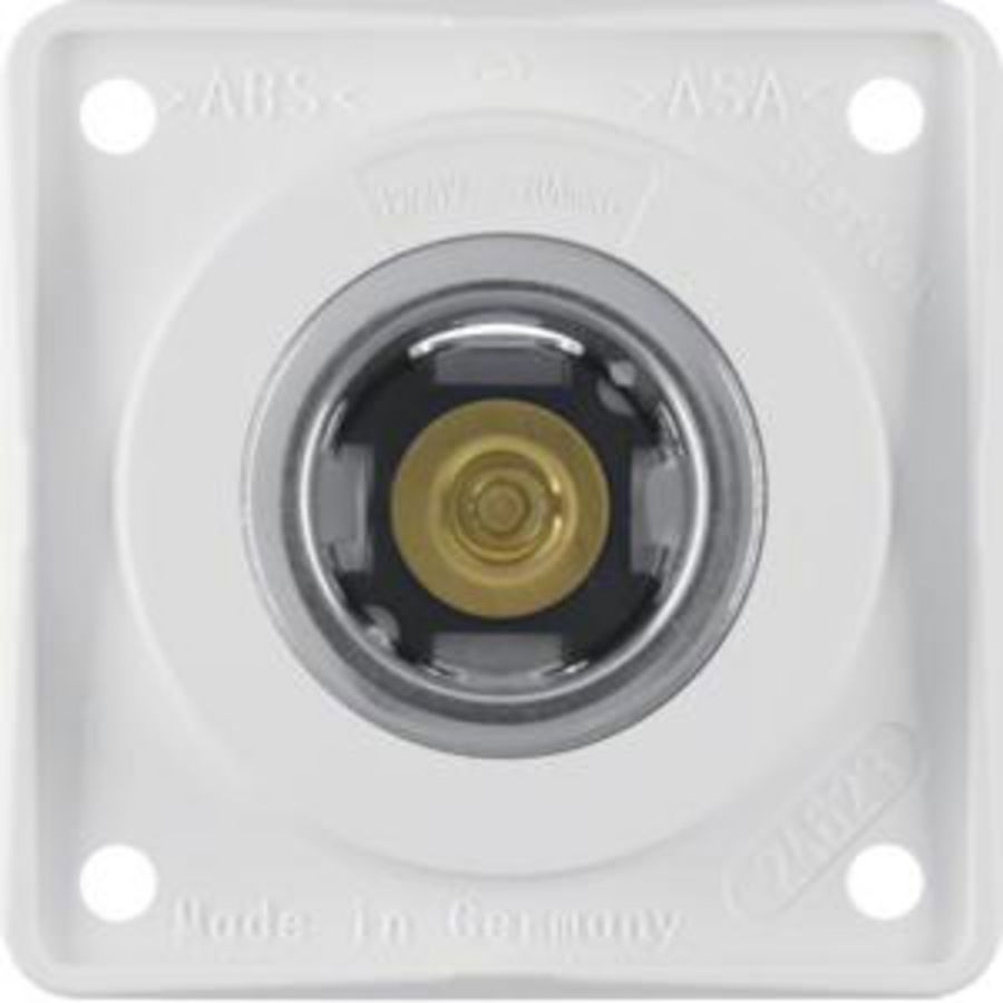Wandcontactdoos 12V 20A berker Integro polarwit