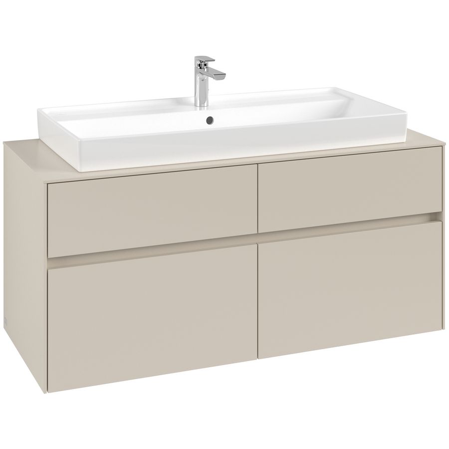 Wastafelonderkast Collaro 1200x548x500mm Cashmere Grey C091B0VN