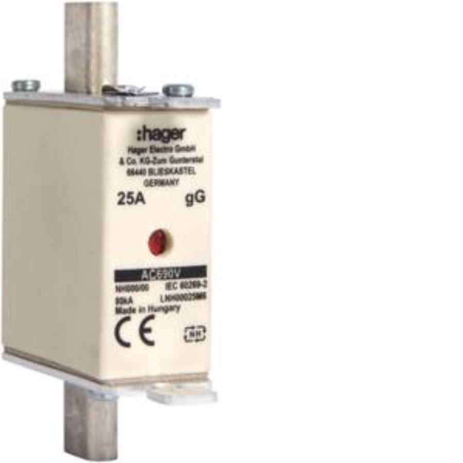 Mespatroon NH000 25A 690V gG combimelder VVE=3