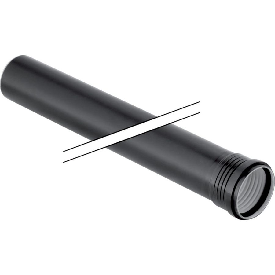 Lengte a 25cm Silent-PP afvoerbuis met steekmof 90mm VVE=20