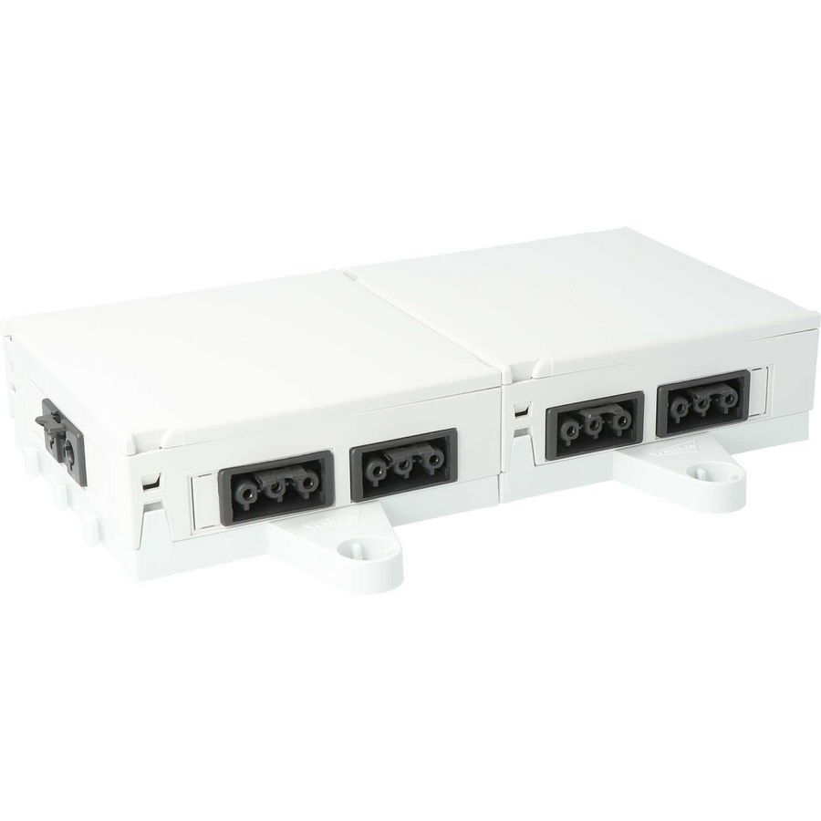 Doos montage Multi PD 1x3p zwart male+9x3p zwart